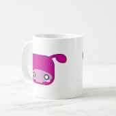 Mug Monstre pourpre de Kawaii (Devant gauche)