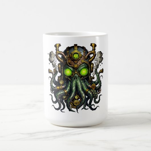 Mug monstre Steampunk Cthulhu (Centre)