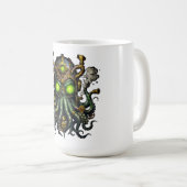 Mug monstre Steampunk Cthulhu (Devant droit)