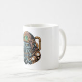 Mug monstre Steampunk Cthulhu (Devant droit)