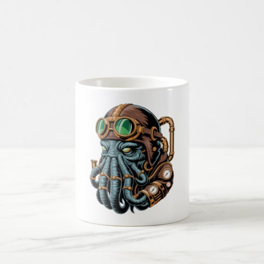 Mug monstre Steampunk Cthulhu (Centre)