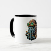 Mug monstre Steampunk Cthulhu (Devant gauche)
