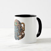 Mug monstre Steampunk Cthulhu (Devant droit)