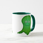 Mug Monstre vert (Devant droit)