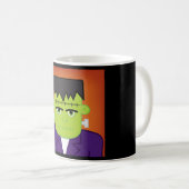 Mug Monstre vert (Devant droit)
