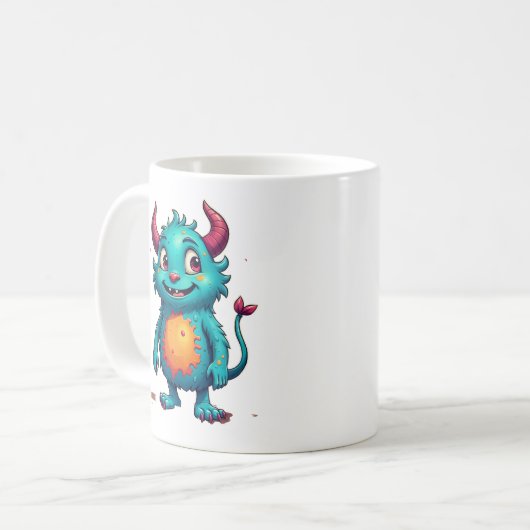 Mug Monstre Whimsical de charme (Devant gauche)