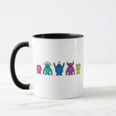 Mug Monstres d'alien d'arc-en-ciel (Gauche)