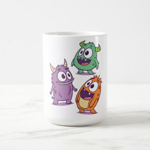 Mug Monstres de caricatures - Sympa personnage Big-Eye