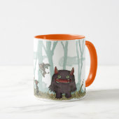 Mug Monstres de la forêt (Devant droit)