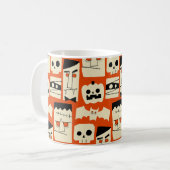 Mug Monstres Rétro Mod (Devant gauche)