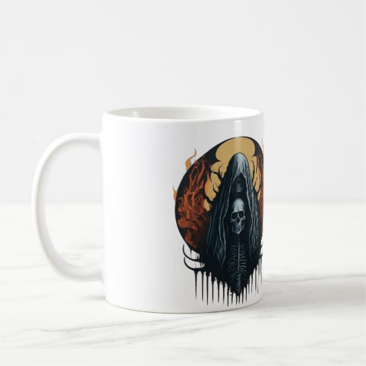 Mug monstrueux Ghost Metal Band (Gauche)