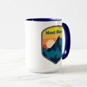 Mug Mont Blanc France Sunrise (Devant droit)
