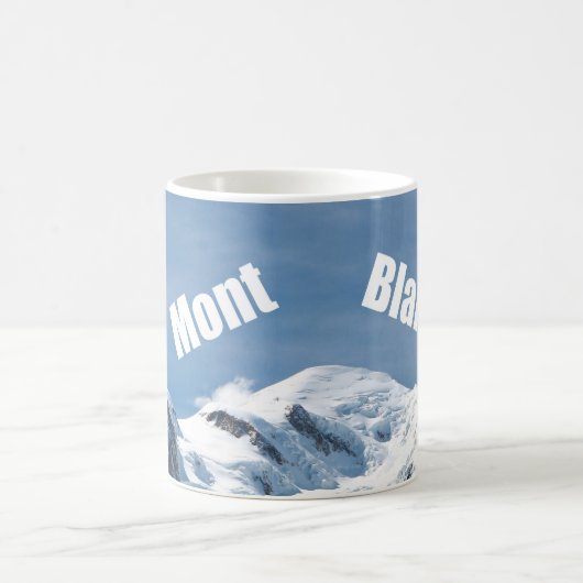 Mug Mont Blanc Mountain - Magnificent ! (Centre)