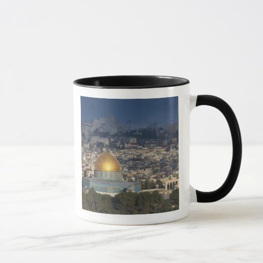 Mug Mont du Temple et dôme du Rocher, aube (Droite)