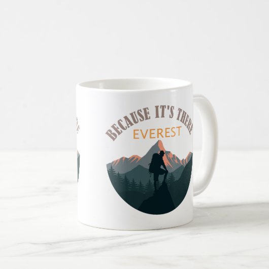 Mug Mont Everest, Randonneur (Devant droit)