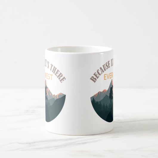 Mug Mont Everest, Randonneur (Centre)