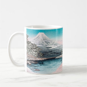 Mug Mont Fuji de Tagonoura, Hiroaki de neige Takahashi