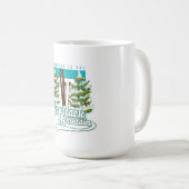 Mug Mont Haystack Vermont USA Ski logo (Devant droit)