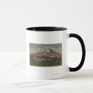 Mug Mont Hood, Oregon - Vue du nouveau Timberline 2