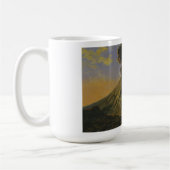 Mug "Mont Merapi sur Java" Koffiemok de Raden Saleh® (Gauche)