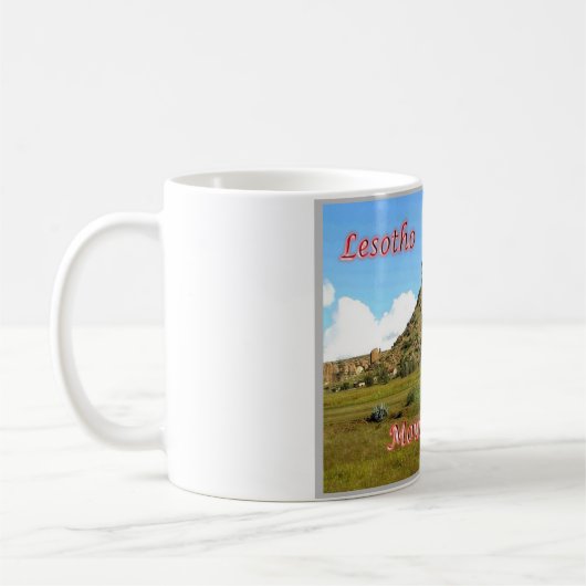 Mug Mont Qiloane - Lesotho - Panorama - (Gauche)