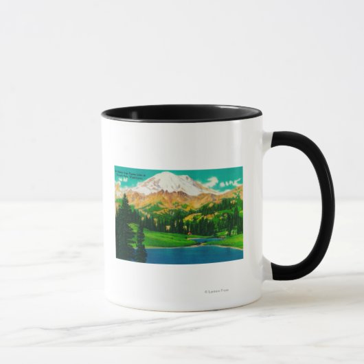 Mug Mont Rainier du lac Tipsoo au col Chinook (Droite)
