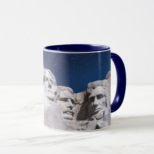 Mug Mont Rushmore Timelape Sky (Devant droit)