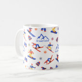 Mug Mont Saint Louis Ontario motif sans soudure (Devant gauche)