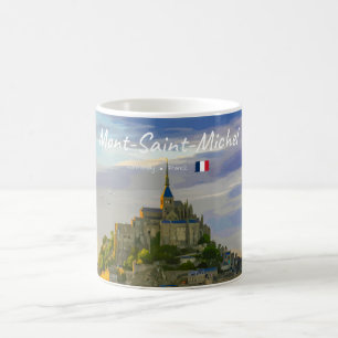Mug Mont-Saint-Michel, France - Abbaye médiévale