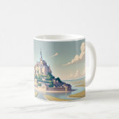 Mug Mont Saint-Michel France Normandie (Devant droit)