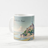 Mug Mont Saint-Michel France Normandie (Devant gauche)