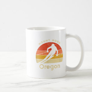 Mug Mont Ski vintage Hood Montagne Oregon