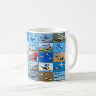 MUG “MONTAGE” D'AVIONS LÉGACY DE L'ARMÉE AMÉRICAINE
