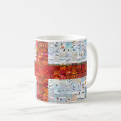 Mug Montage de drapeau de l'Angleterre (Devant droit)