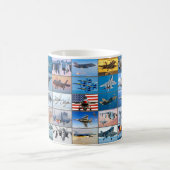 MUG "MONTAGE" DE L'AÉRONEF DE COMBAT AMÉRICAIN (Centre)