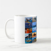 MUG "MONTAGE" DE L'AVIATION DE CARRIER US (Gauche)