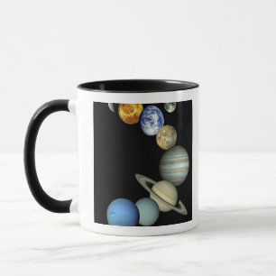 Mug Montage d'un système solaire