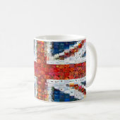Mug Montage d'Union Jack (Devant droit)