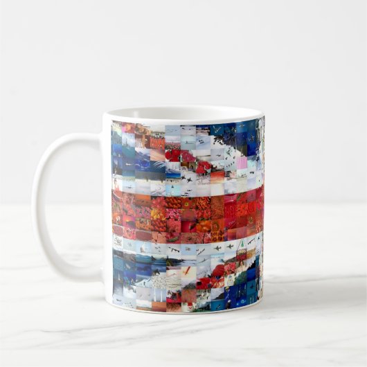 Mug Montage d'Union Jack (Gauche)