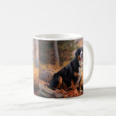 Mug Montagne bernoise en automne Feuilles automne Insp (Devant droit)