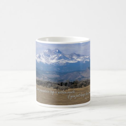 Mug Montagne de motivation (Centre)