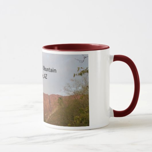 Mug Montagne de saut d'Apache, supérieur, AZ (Droite)
