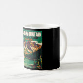 Mug Montagne d'équitation � Esprit des montagnes (Devant droit)