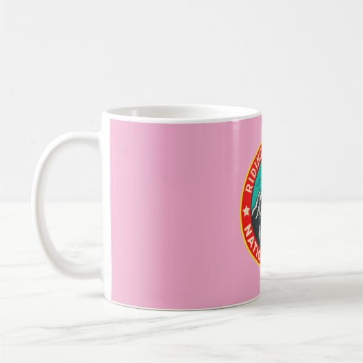 Mug Montagne d'équitation � Esprit des montagnes (Gauche)