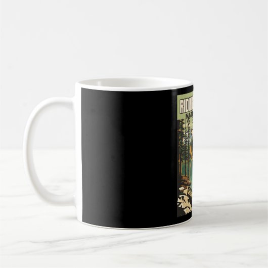 Mug Montagne d'équitation � Esprit des montagnes (Gauche)