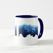 Mug Montagne des neiges (Devant droit)