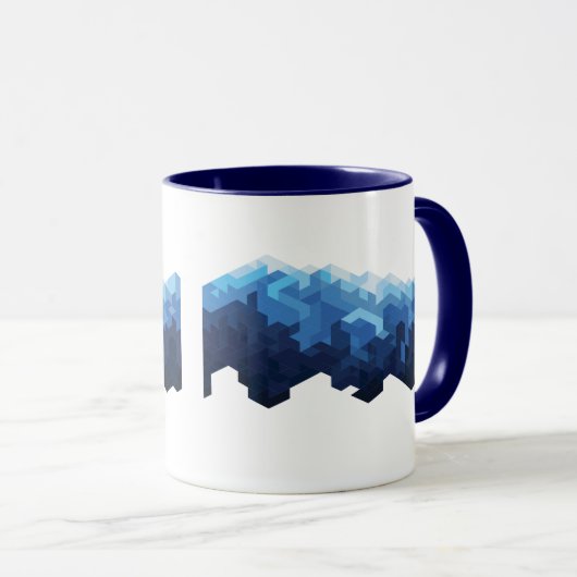 Mug Montagne des neiges (Devant droit)