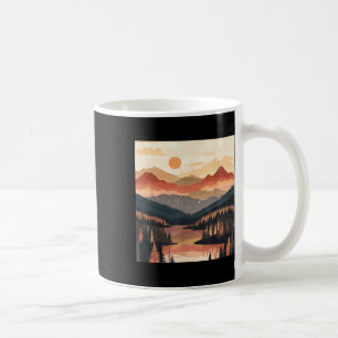Mug Montagne du lever du soleil Nature Randonnée Campi