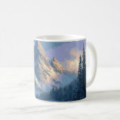 Mug Montagne enneigée (Devant droit)