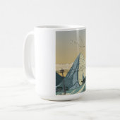 Mug Montagne hivernale enneigée (Devant gauche)